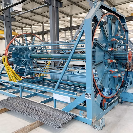 Reinforcing Cement Concrete Pipe Cage Welding Machine