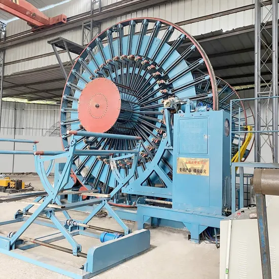 Reinforcing Cement Concrete Pipe Cage Welding Machine