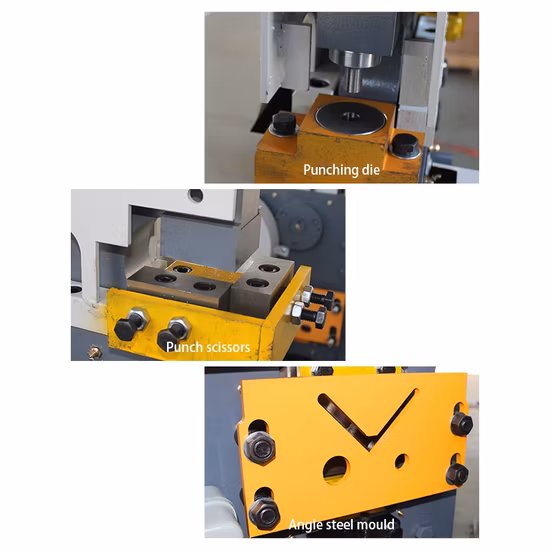 Strip Round Steel Angle Iron Channel Steel Cutting Punch Shearing Machine