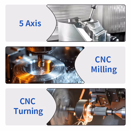Kundenspezifischer CNC-Präzisionsbearbeitungs-Edelstahlflansch zum Fabrikpreis
