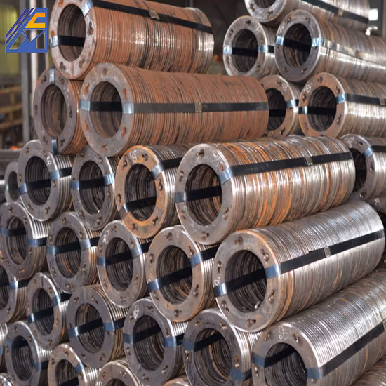 Flanschendplatte aus Kohlenstoffstahl für Betonschleuderpfähle