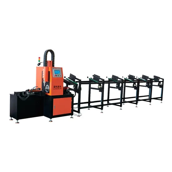 CNC-Faserlaserschneidemaschine mit automatischer Zuführung für runde Vierkantrohre