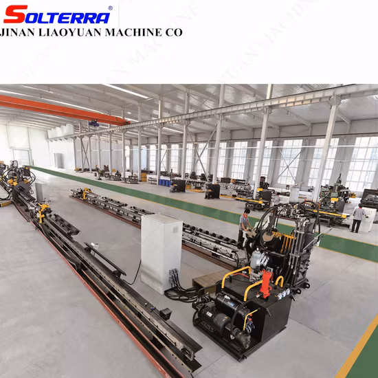 Produktionslinie für Winkelstahlflansch-Stanz- und Schneidemaschinen