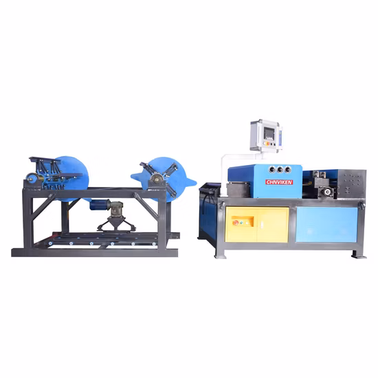 Automatische Produktionslinie für quadratische Luftkanal-Winkelflansche für HLK-Anlagen