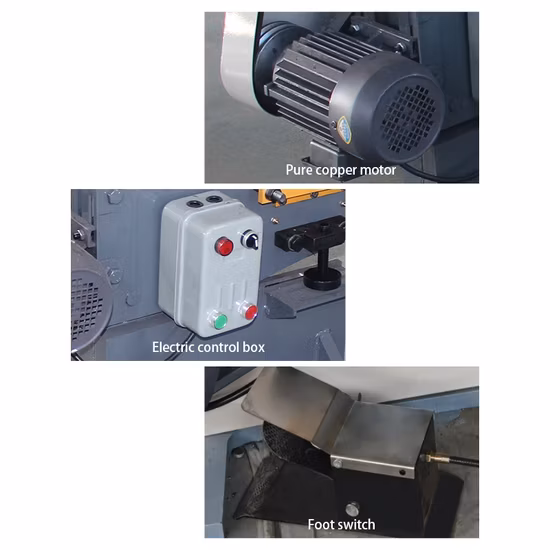 Streifen-Rundstahl-Winkel-Eisen-Kanal-Stahl-Schneide-Stanz-Schermaschine